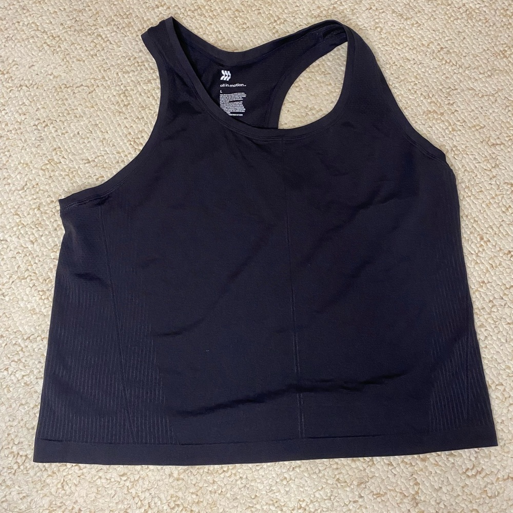 Target all in motion dri fit cropped tank